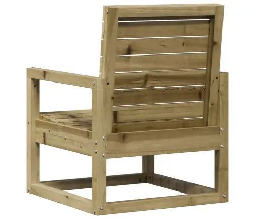 Sodo Poilsio Baldų Komplektas, 3 Dalių, Impregnuota Pušis