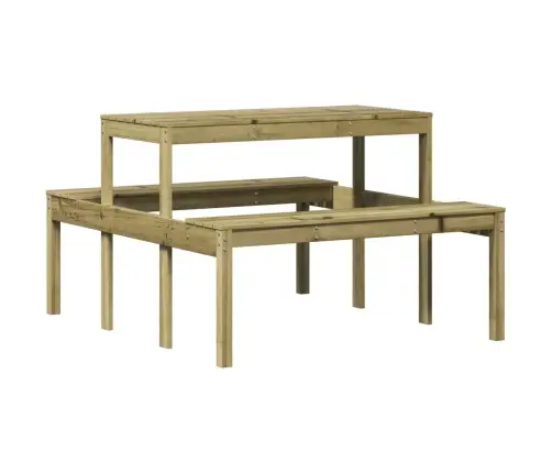 Iškylų Stalas, 110X134X75cm Impregnuota Pušies Mediena