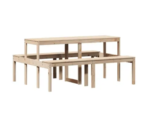 Piknikulaud, 160 X 134 X 75 cm Männipuit Piknikulaud, 160 X 134 X 75 cm Männipuit