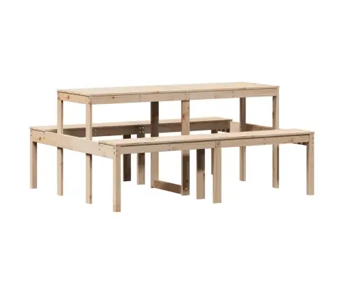 Piknikulaud, 160 X 134 X 75 cm Männipuit Piknikulaud, 160 X 134 X 75 cm Männipuit