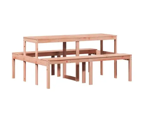 Piknika Galds, 160X134X75 Cm, Duglasa Egles Masīvkoks Vidaxl
