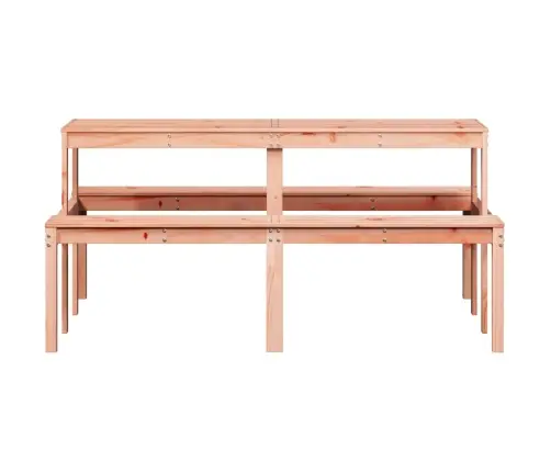 Piknika Galds, 160X134X75 Cm, Duglasa Egles Masīvkoks Vidaxl