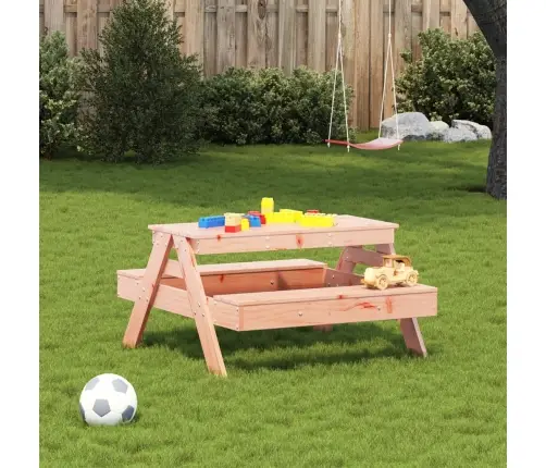 Piknika Galds Bērniem, 88X97X52 Cm, Egles Masīvkoks Vidaxl