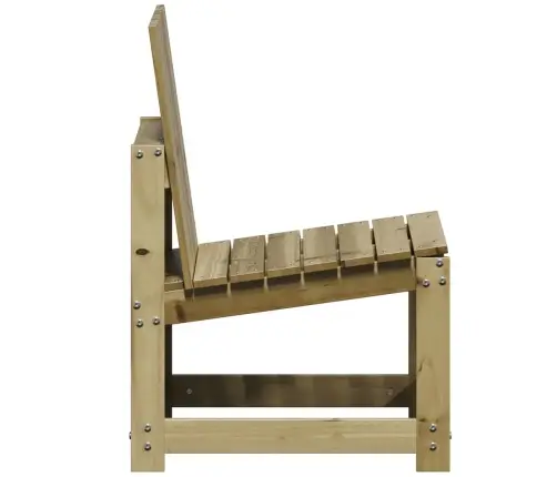 3-Daļīgs Dārza Mēbeļu Komplekts, Impregnēts Priedes Koks Vidaxl