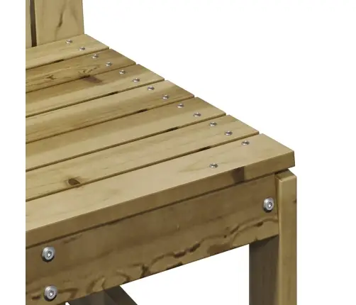 3-Daļīgs Dārza Mēbeļu Komplekts, Impregnēts Priedes Koks Vidaxl