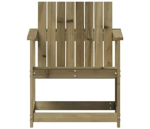 Dārza Krēsls, 62X56X77 Cm, Impregnēts Priedes Koks Vidaxl