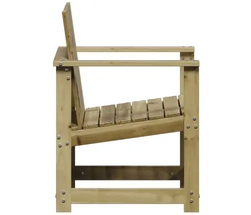 Dārza Krēsls, 62X56X77 Cm, Impregnēts Priedes Koks Vidaxl