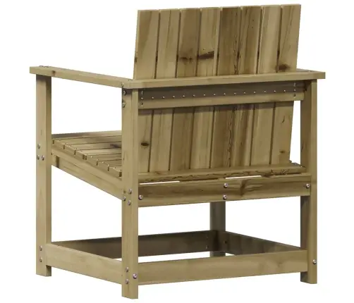 Dārza Krēsls, 62X56X77 Cm, Impregnēts Priedes Koks Vidaxl