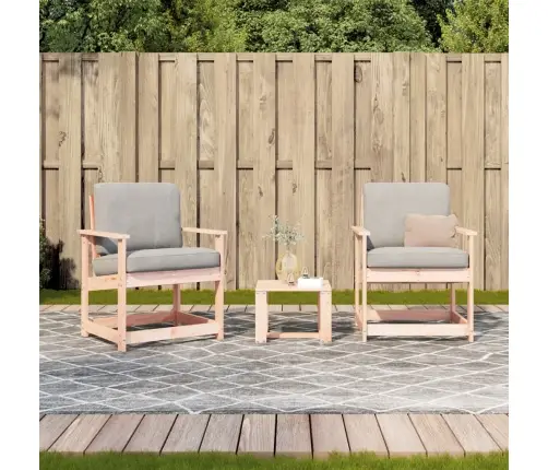 3-Daļīgs Dārza Mēbeļu Komplekts, Duglasa Egles Masīvkoks Vidaxl 3-Daļīgs Dārza Mēbeļu Komplekts, Duglasa Egles Masīvkoks Vidaxl