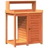 Stādīšanas Galds Ar Plauktiem, 82,5X50X109,5 Cm, Priedes Koks Vidaxl