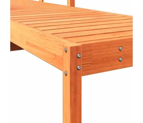 Lamamistool, Vahapruun, 199,5X62X55 cm Männipuit