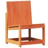 Dārza Krēsls, Vaska Brūns, 50,5X55X77 Cm, Priedes Masīvkoks Vidaxl