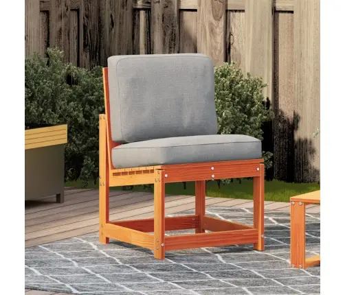 Dārza Krēsls, Vaska Brūns, 50,5X55X77 Cm, Priedes Masīvkoks Vidaxl