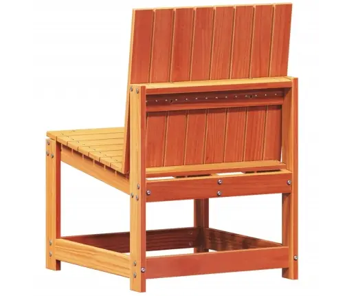 Dārza Krēsls, Vaska Brūns, 50,5X55X77 Cm, Priedes Masīvkoks Vidaxl