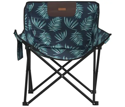 Kempinga Krēsli Ar Kabatu, 2 Gab., Saliekami, Lapu Apdruku Vidaxl