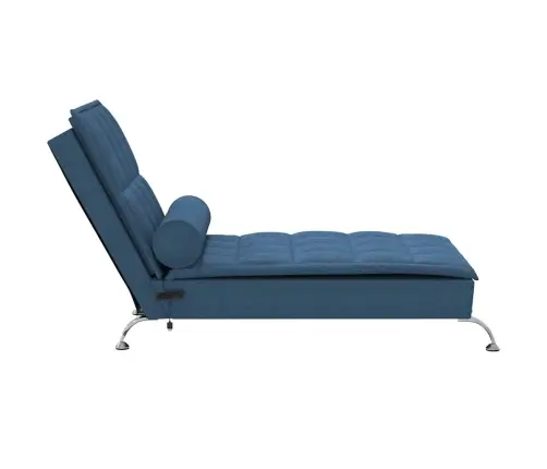 Massaažikanapee Polstriga, Sinine, Kangas