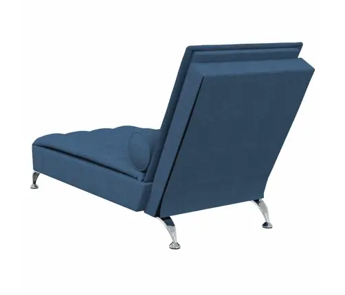 Massaažikanapee Polstriga, Sinine, Kangas