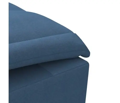 Massaažikanapee Polstriga, Sinine, Kangas