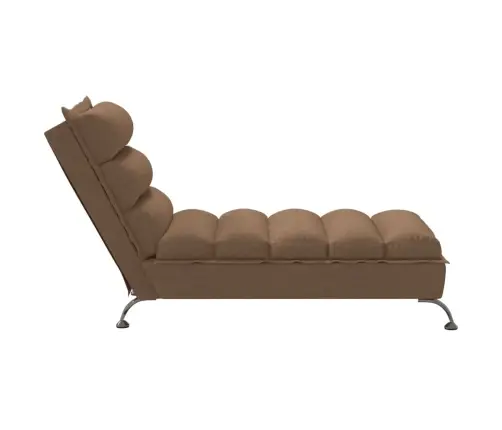 Zvilnis Ar Spilveniem, Brūns, Audums Vidaxl