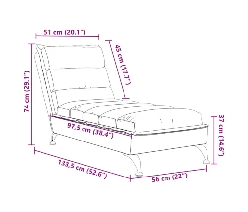 Zvilnis Ar Spilveniem, Brūns, Audums Vidaxl