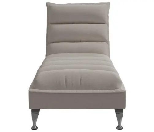 Zvilnis Ar Spilveniem, Pelēkbrūns, Audums Vidaxl