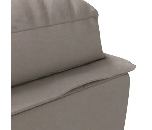 Zvilnis Ar Spilveniem, Pelēkbrūns, Audums Vidaxl