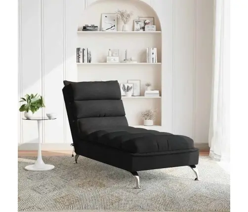 Zvilnis Ar Spilveniem, Melns, Audums Vidaxl