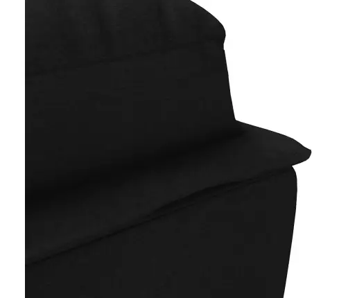 Zvilnis Ar Spilveniem, Melns, Audums Vidaxl