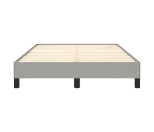 Voodiraam Ilma Madratsiga, Helehall, 120X190 cm Kangas