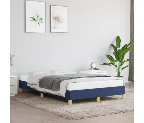 Lovos Rėmas Be Čiužinio, Mėlynas, 120X190cm Audinys