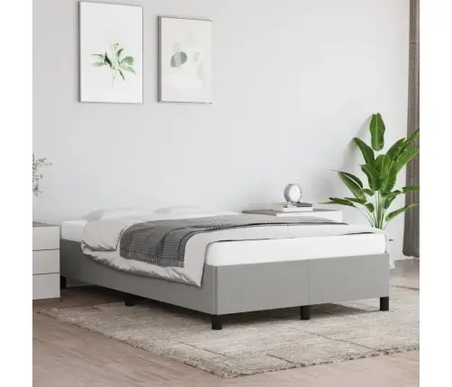 Voodiraam Ilma Madratsiga, Helehall, 120X190 cm Kangas