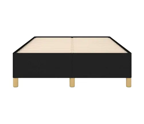 Voodiraam Ilma Madratsiga, Must, 120X190 cm Kangas