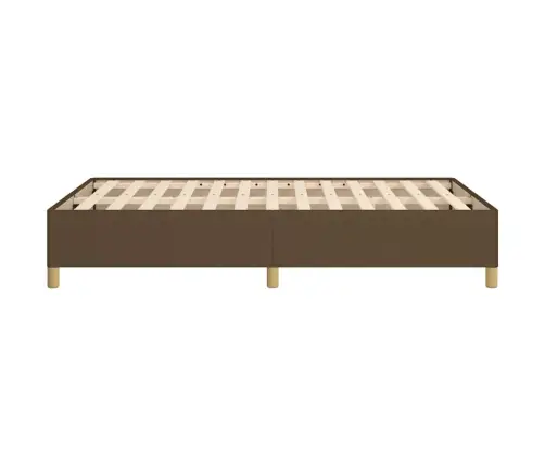 Gultas Rāmis Bez Matrača Tumši Pelēks 120X190 Cm Audums Vidaxl