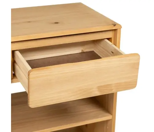 Konsolinis Staliukas Sauda, Ąžuolo, 89,5X36,5X73cm Pušis