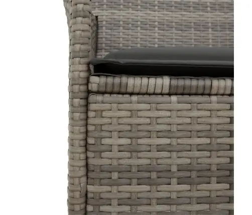 Dārza Krēsli, Matrači, 2 Gab., Pelēka Pe Rotangpalma, Masīvkoks Vidaxl Dārza Krēsli, Matrači, 2 Gab., Pelēka Pe Rotangpalma, Masīvkoks Vidaxl