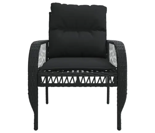 4-Daļīgs Dārza Dīvāna Komplekts Ar Matračiem, Pe Rotangpalma Vidaxl