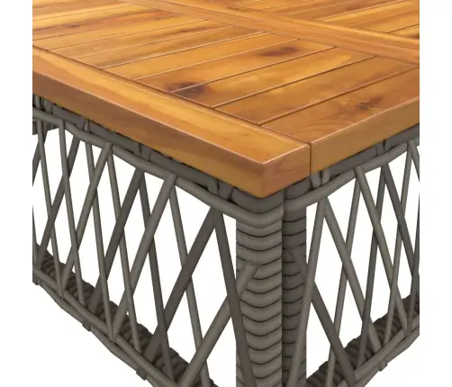 Sodo Komplektas Su Pagalvėlėmis, 2 Dalių, Pilkas, Poliratanas