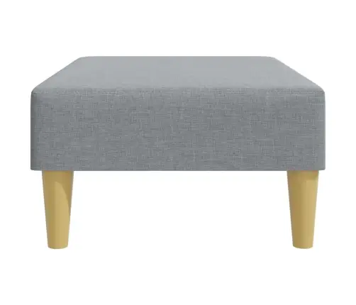 Kājsoliņš, 77X55X31 Cm, Gaiši Pelēks Audums Vidaxl Kājsoliņš, 77X55X31 Cm, Gaiši Pelēks Audums Vidaxl