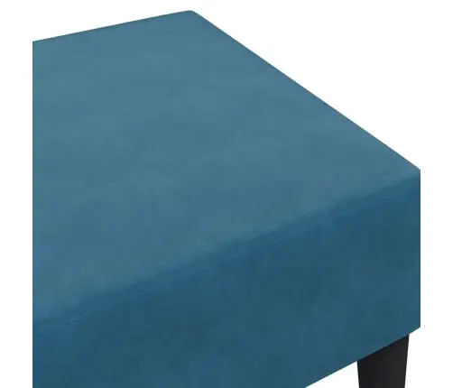 Jalapink, Sinine, 77X55X31 cm Samet