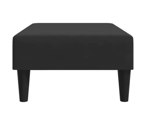 Kājsoliņš, 77X55X31 Cm, Melns Samts Vidaxl