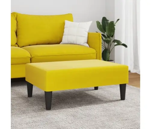 Jalapink, Kollane, 77X55X31 cm Samet