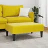 Jalapink, Kollane, 77X55X31 cm Samet