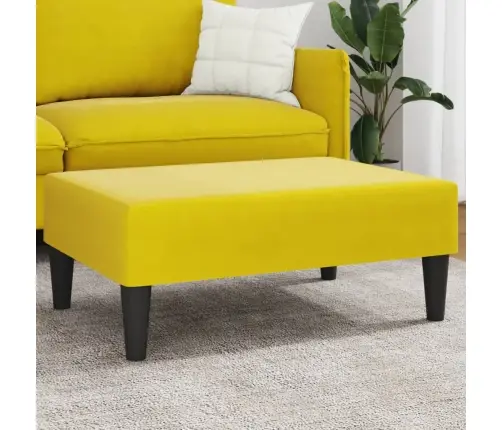Jalapink, Kollane, 77X55X31 cm Samet