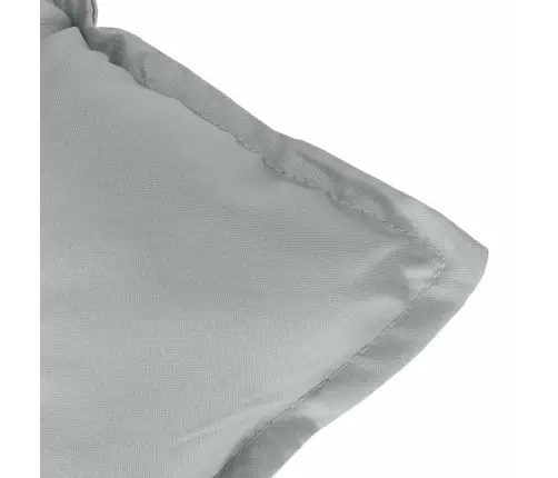 Dārza Krēslu Spilveni, 2 Gab., Gaiši Pelēki, 120X50X7Cm, Audums Vidaxl