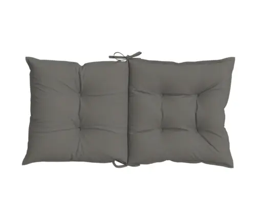 Madala Seljatoega Padjad 2 Tk, Tumehall, 100X50X7 cm Kangas