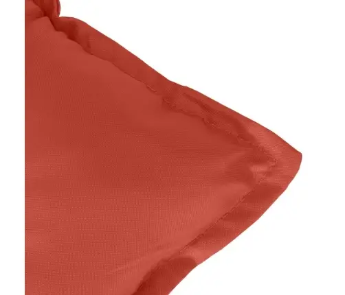 Madala Seljatoega Toolipadjad 2 Tk, Punane, 100X50X7 cm Kangas
