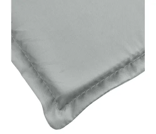 Dārza Krēslu Spilveni, 2 Gab., Gaiši Pelēki, 120X50X4Cm, Audums Vidaxl