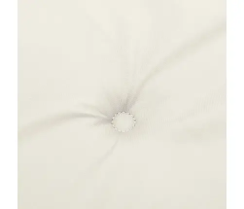 Dārza Krēslu Spilveni, 2 Gab., Krēmkrāsā, 120X50X4 Cm, Audums Vidaxl