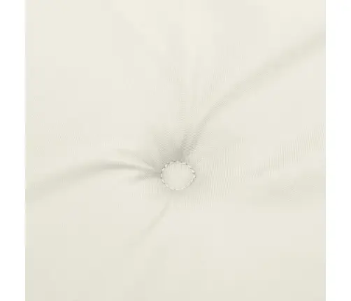 Kõrge Seljatoega Toolipadjad 6 Tk, Kreem, 120X50X4 cm Kangas