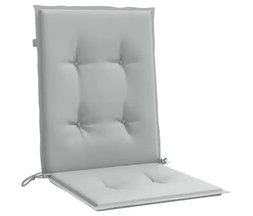 Madala Seljatoega Padjad 2 Tk, Helehall, 120X50X4 cm Kangas